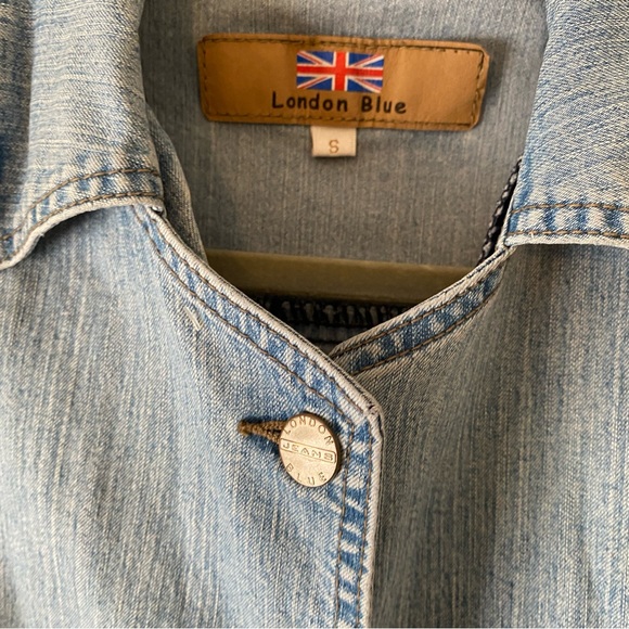 Blue Jean Studded Dress - Picture 9 of 9